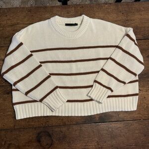 Jenni Kayne Cropped Stripe Sweater